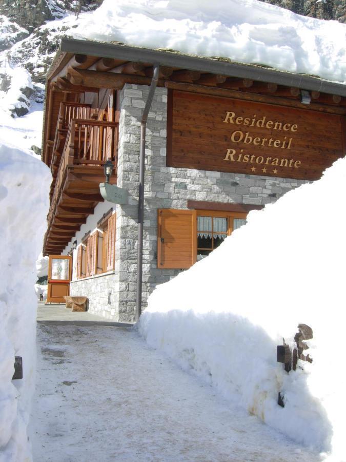 Residence Oberteil Gressoney-la-Trinité Eksteriør bilde