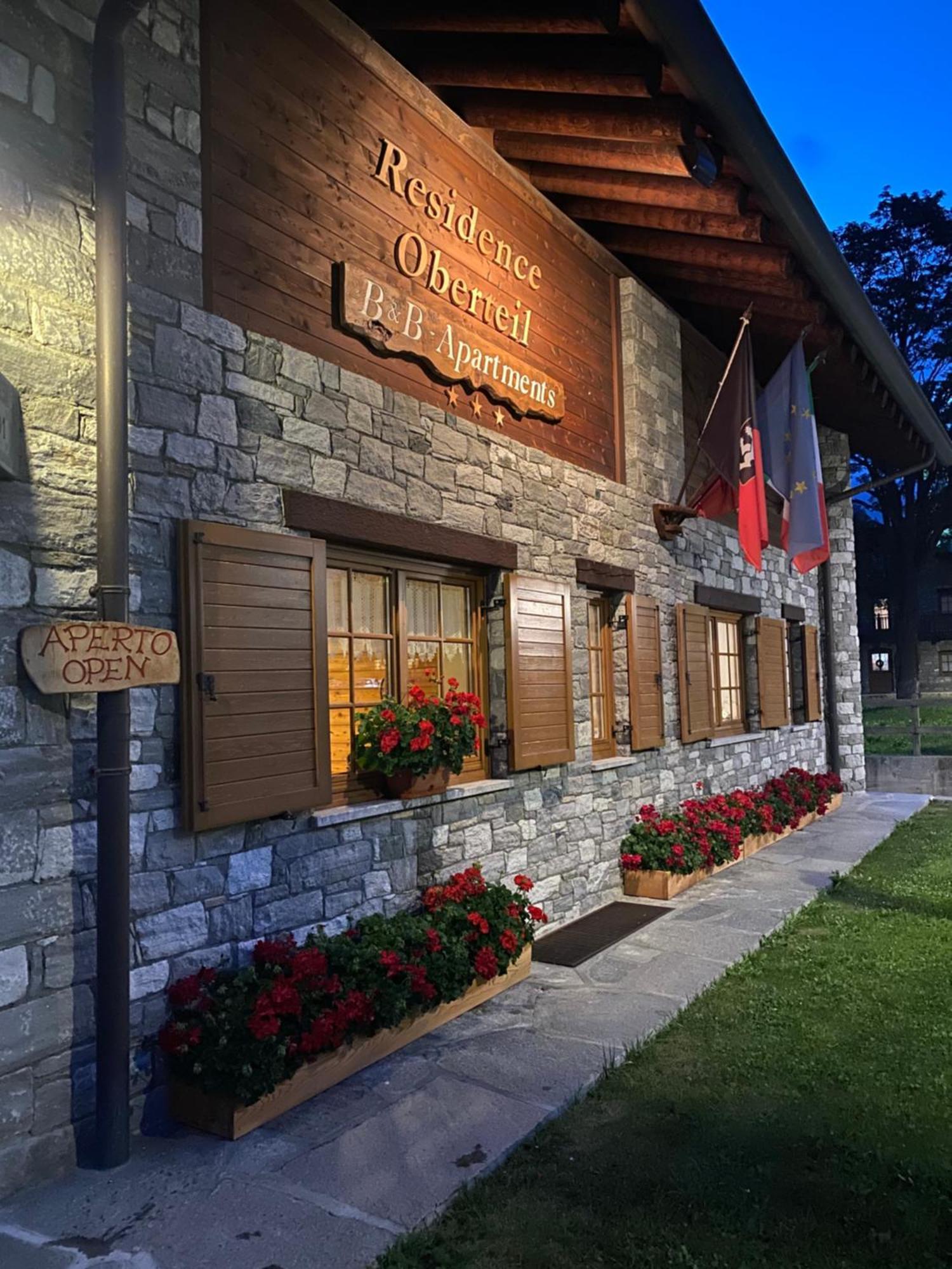Residence Oberteil Gressoney-la-Trinité Eksteriør bilde